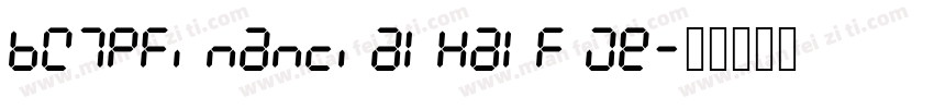 BW7pFinancialHalf Me字体转换